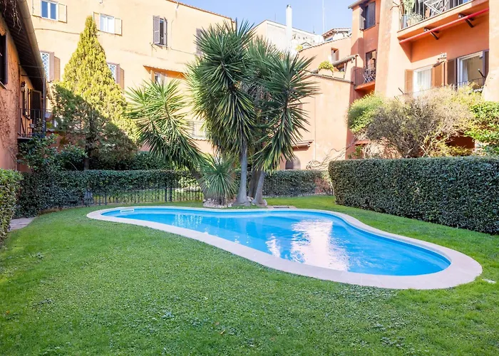 Appartement Eos Retreat In Trastevere With Pool Rome